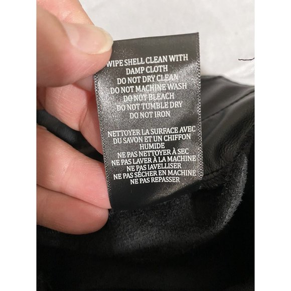 NWT $98 BlankNYC SUSPICIOUS MIND PANT Faux Leather Black High Waisted Size 24 - Picture 5 of 9